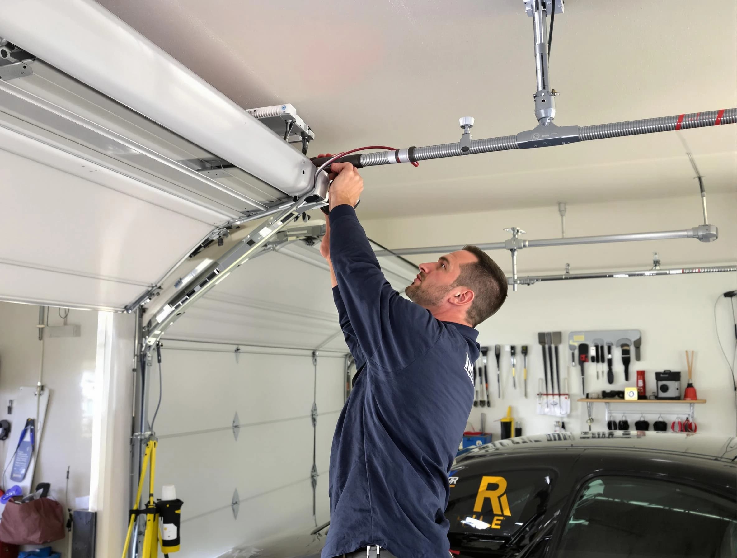 North Strabane Garage Door Repair technician performing garage door cable repair in North Strabane