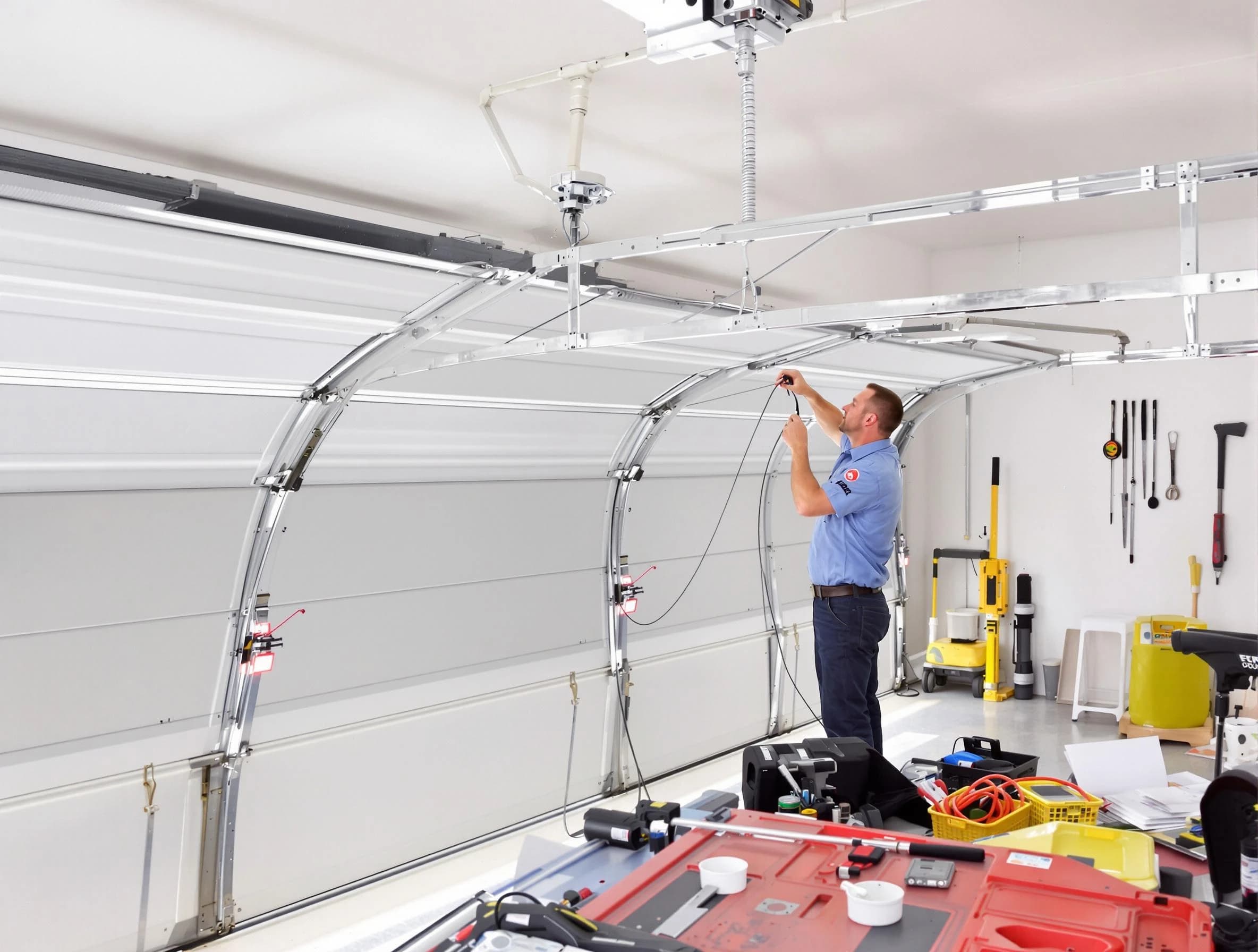 Garage door cable repair service by North Strabane Garage Door Repair in North Strabane