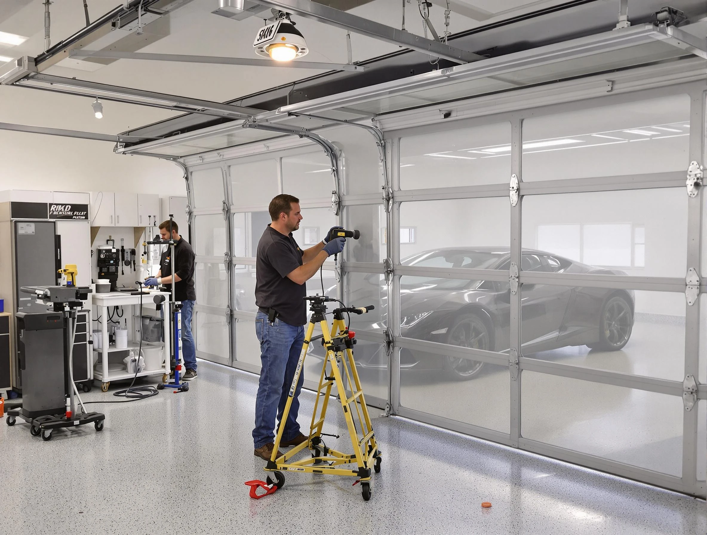 Garage Door Dents Repair in North Strabane